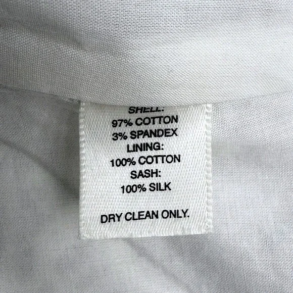 White House Black Market Corset Strapless Top Black White Blue Size 2 - Picture 7 of 11